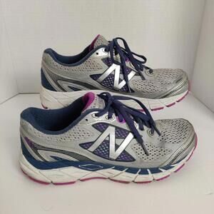 New Balance Womens 840 V3 W840WP3 Gray Running Shoes Gray Pink